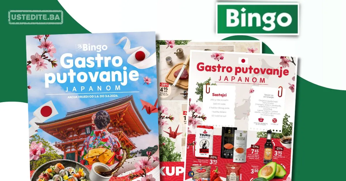 Bingo katalog GASTRO PUTOVANJE 1-3.6.2026.