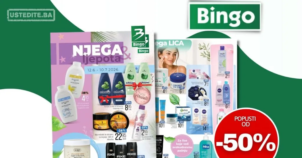 Bingo katalog NJEGA I LJEPOTA 12.6-10.7.2026.