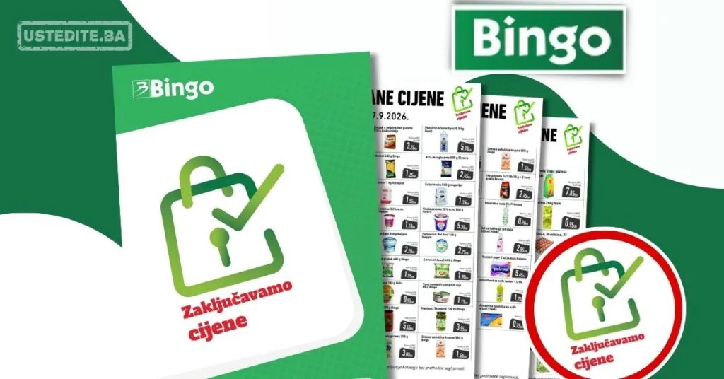 Bingo ZAKLJUČANE CIJENE 17.6-17.9.2026.