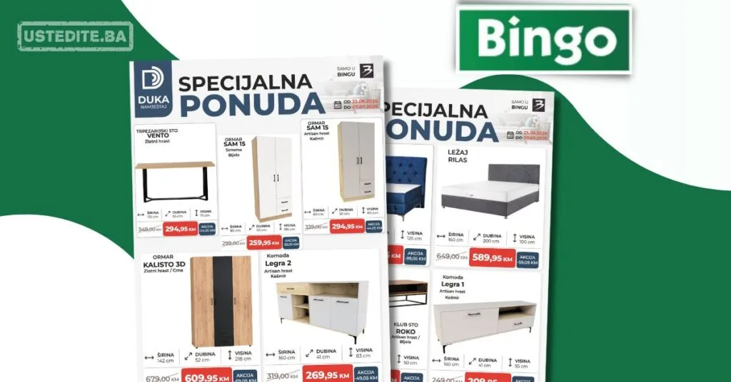 Bingo SPECIJALNA PONUDA 23.6-7.7.2026.