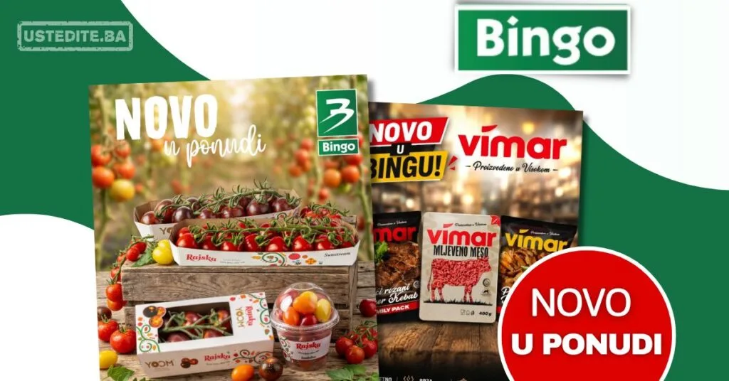 Bingo NOVO U PONUDI – juni 2026.