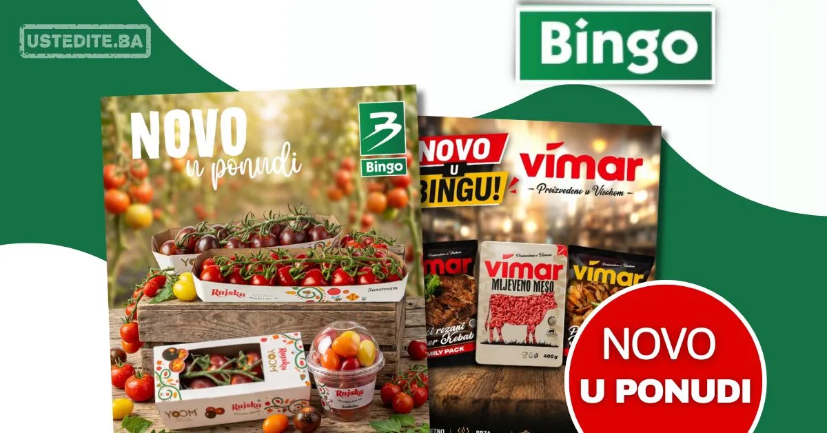 Bingo NOVO U PONUDI – juni 2026.