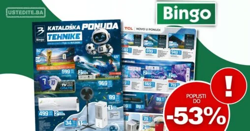 Bingo katalog tehnike - akcija do 10.7.2026.