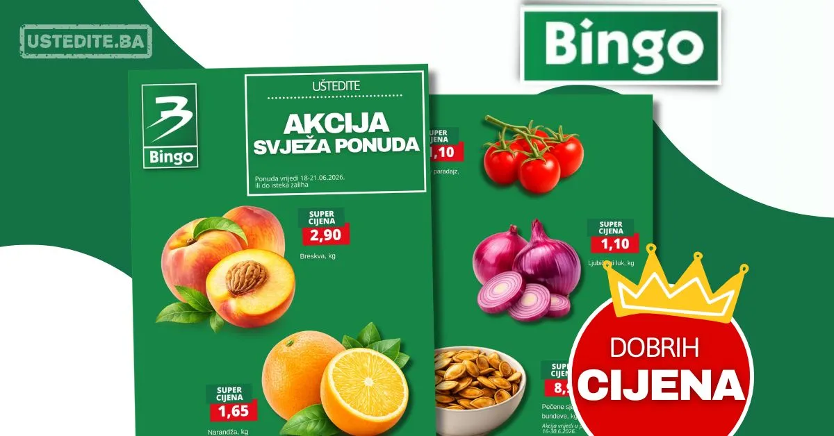 Bingo akcija SVJEŽA PONUDA 18-21.6.2026. - str. 2