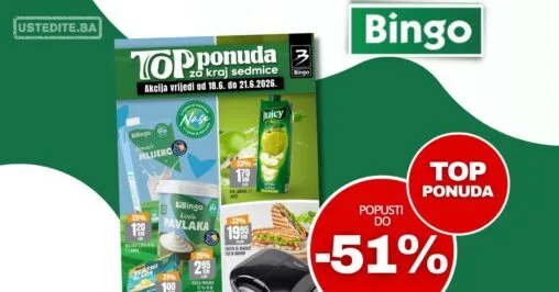 Bingo vikend akcija 18-21.6.2026.