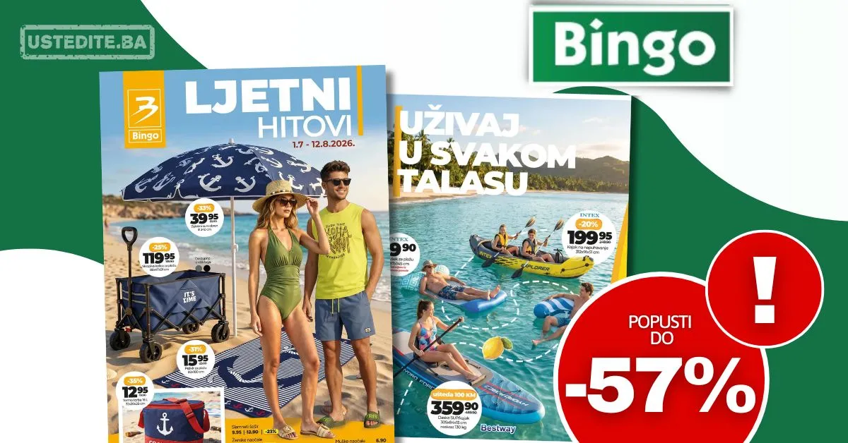 Bingo katalog LJETNI HITOVI 1.7-12.8.2026.