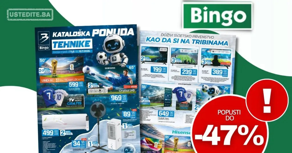 Bingo katalog TEHNIKA 1.6-10.7.2026.