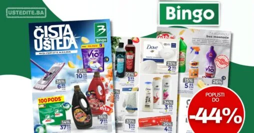 Bingo katalog ČISTA UŠTEDA 1-8.6.2026.