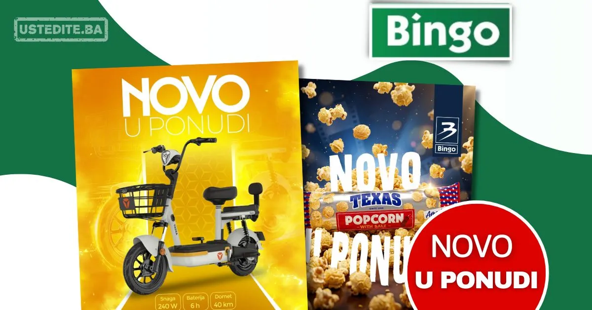 Bingo NOVO U PONUDI – od juna 2026.