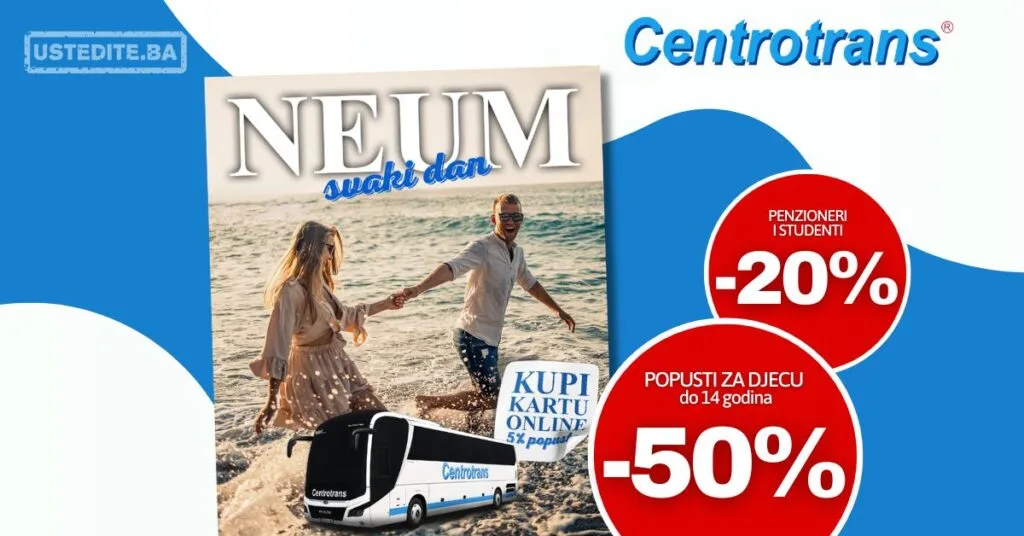 Centrotrans autobuske karte za Neum - super popust - str. 1
