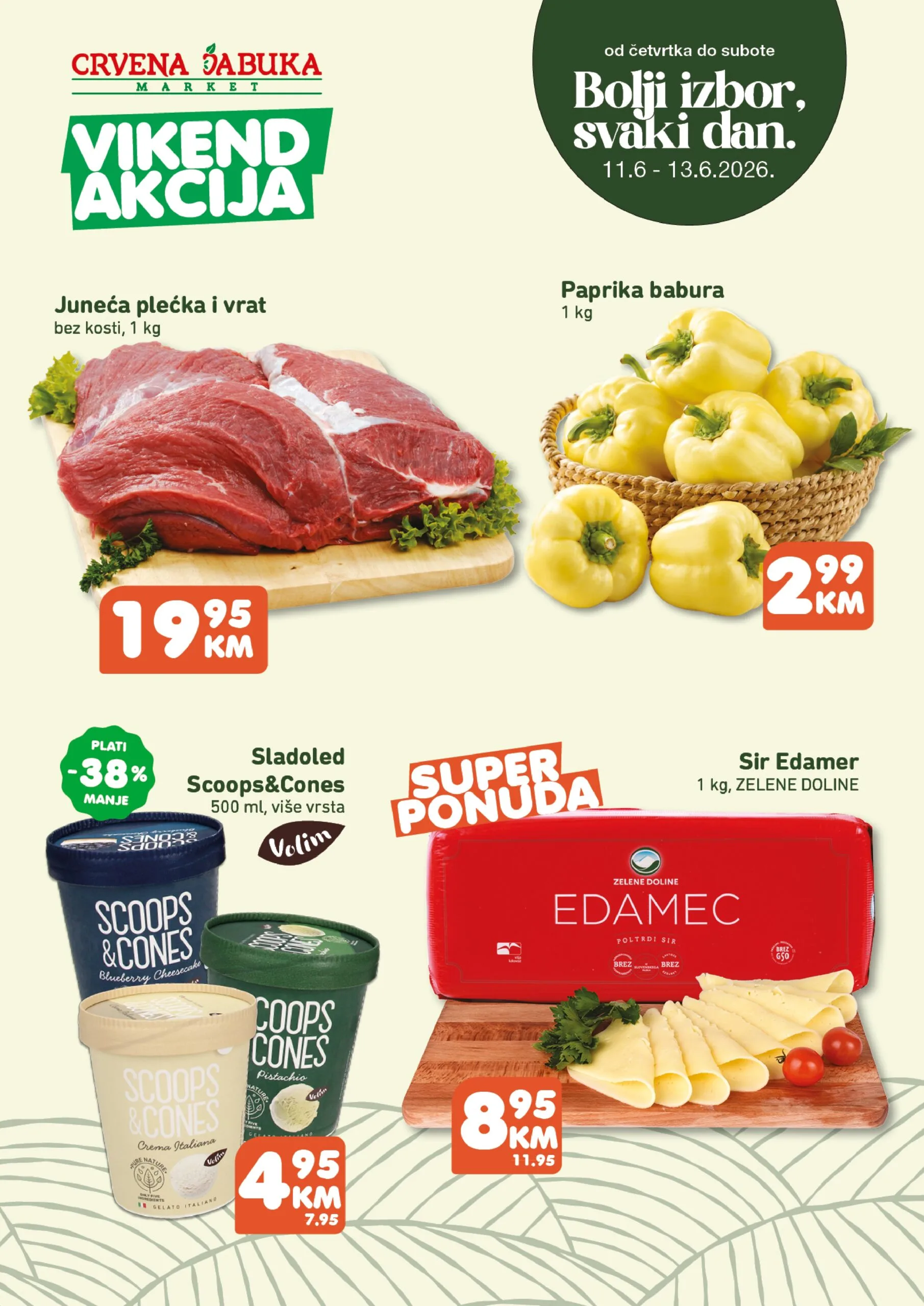 Crvena jabuka vikend akcija 11-13.6.2026. - str. 1