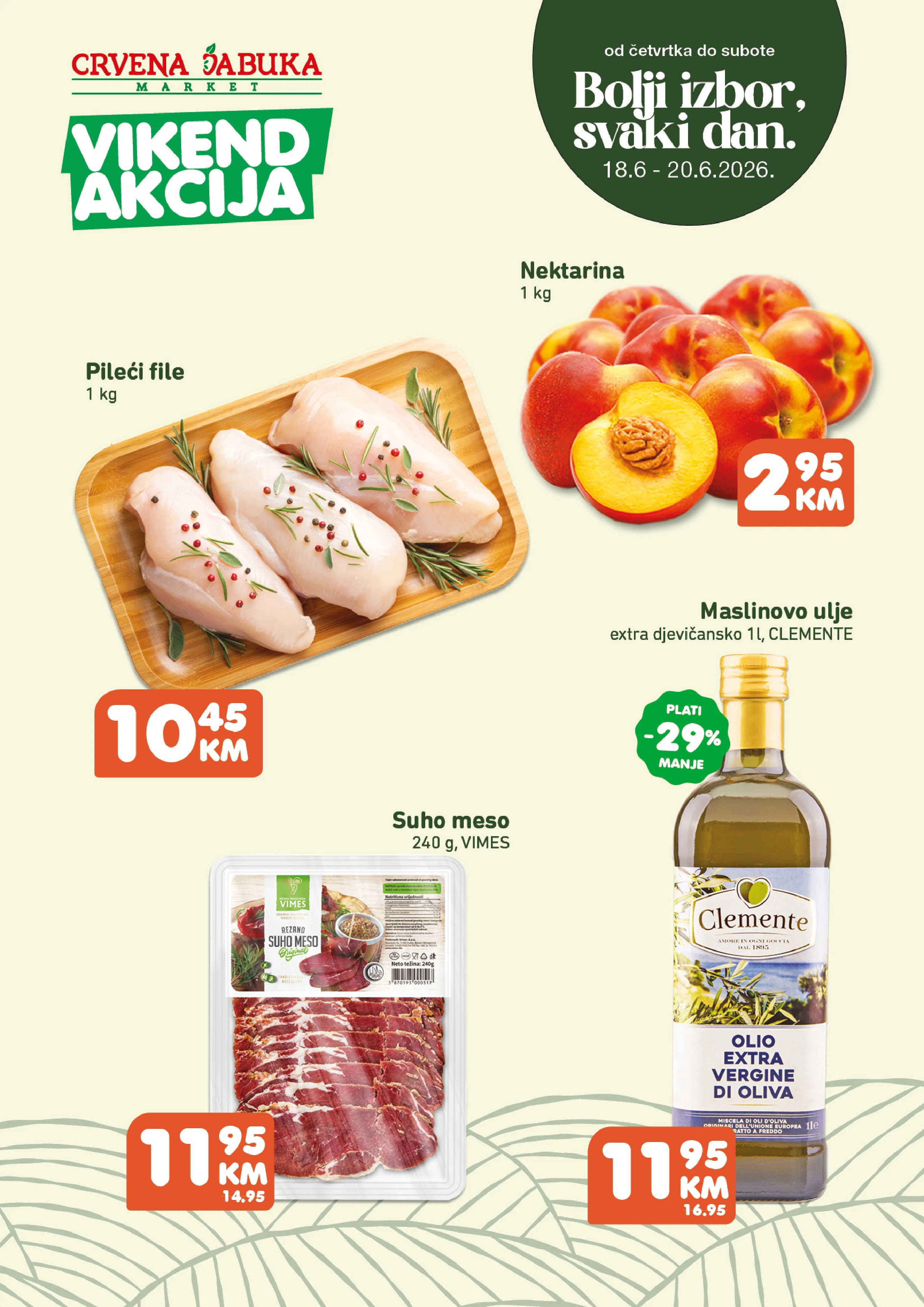 Crvena jabuka vikend akcija 18-20.6.2026. - str. 1