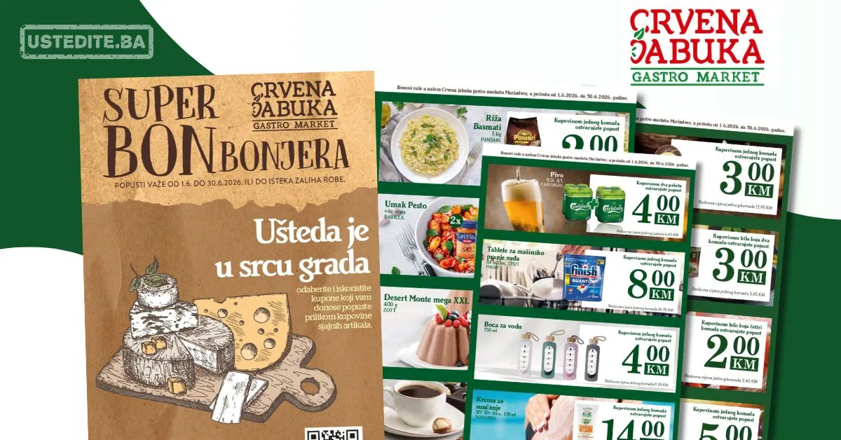 Crvena jabuka SUPER BONBONJERA 1-30.6.2026.