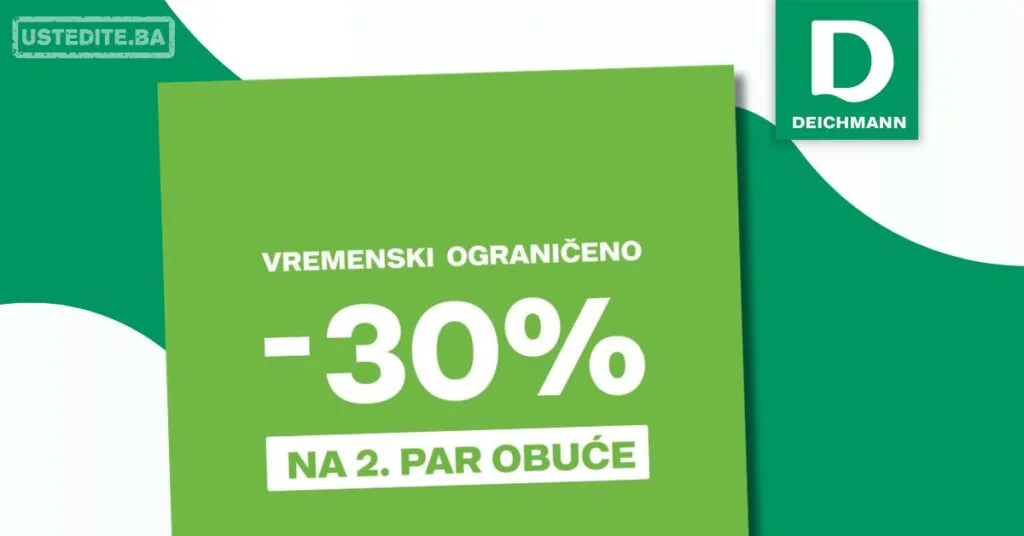 Deichmann SNIŽENJE 11-15.6.2026.