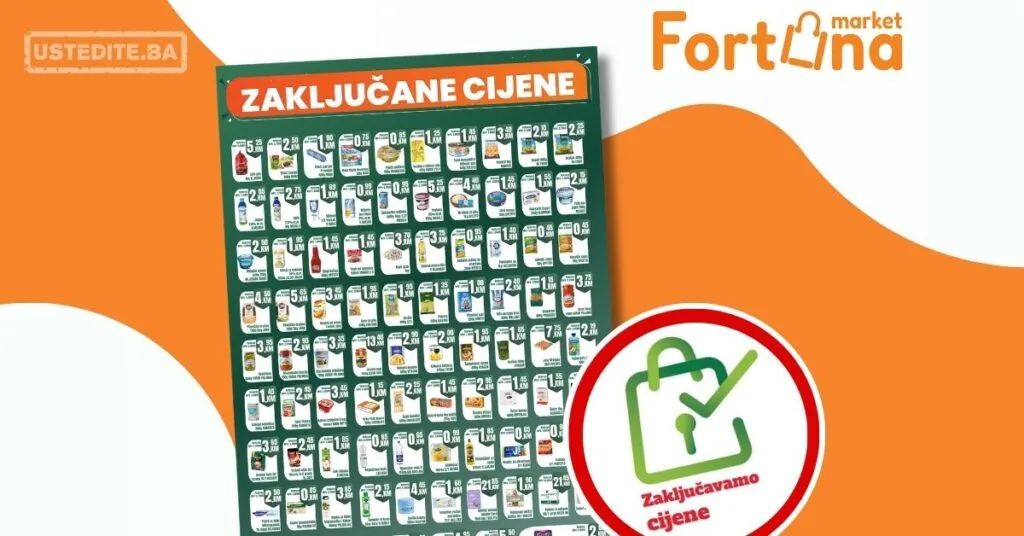 Fortuna ZAKLJUČANE CIJENE