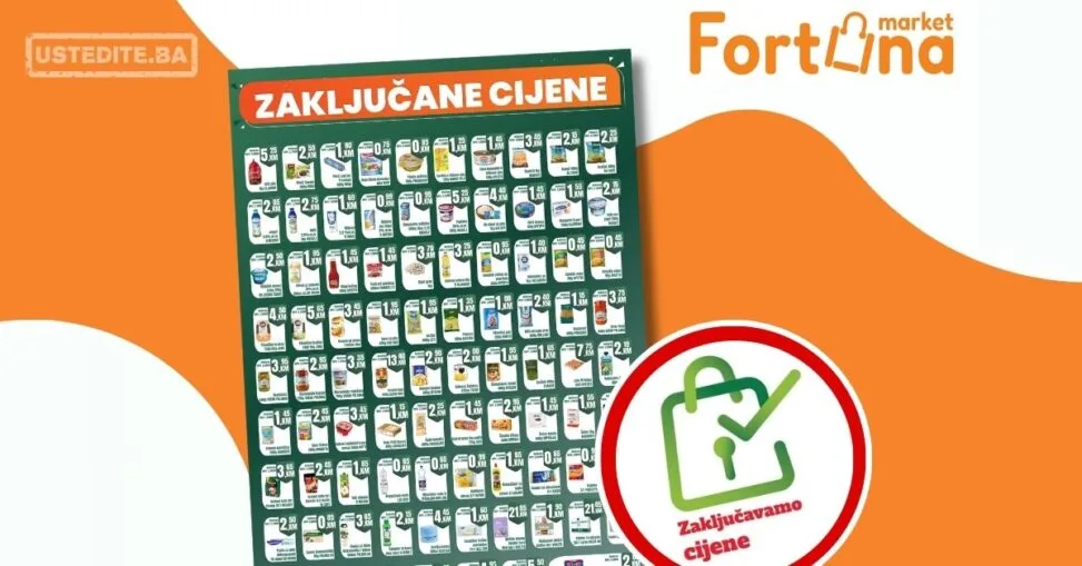 Fortuna ZAKLJUČANE CIJENE