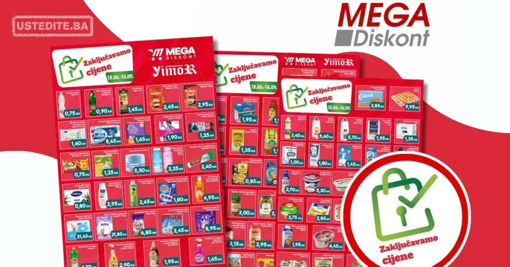 Mega Diskont zaključane cijene