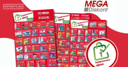 Mega Diskont zaključane cijene