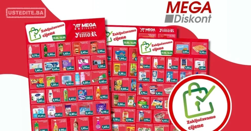 Mega Diskont zaključane cijene