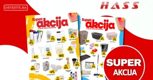 Hass komerc SUPER AKCIJA od 3.6.2026. do isteka zaliha