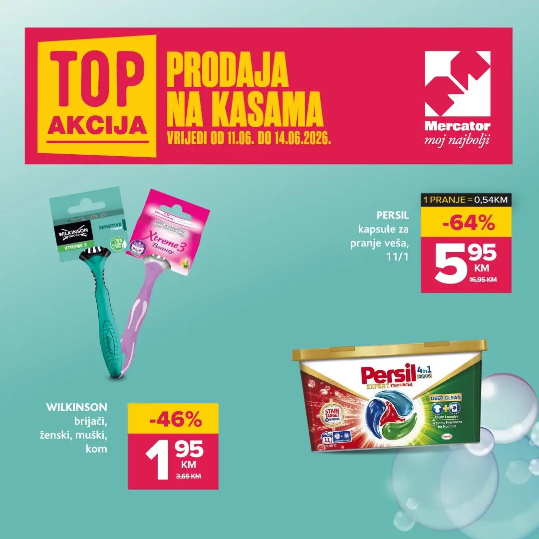 Mercator akcija na kasama 11-14.6.2026. - str. 1
