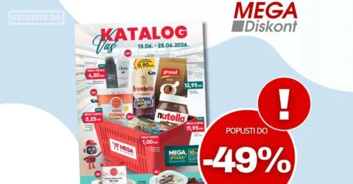 Mega Diskont katalog 15-25.6.2026.
