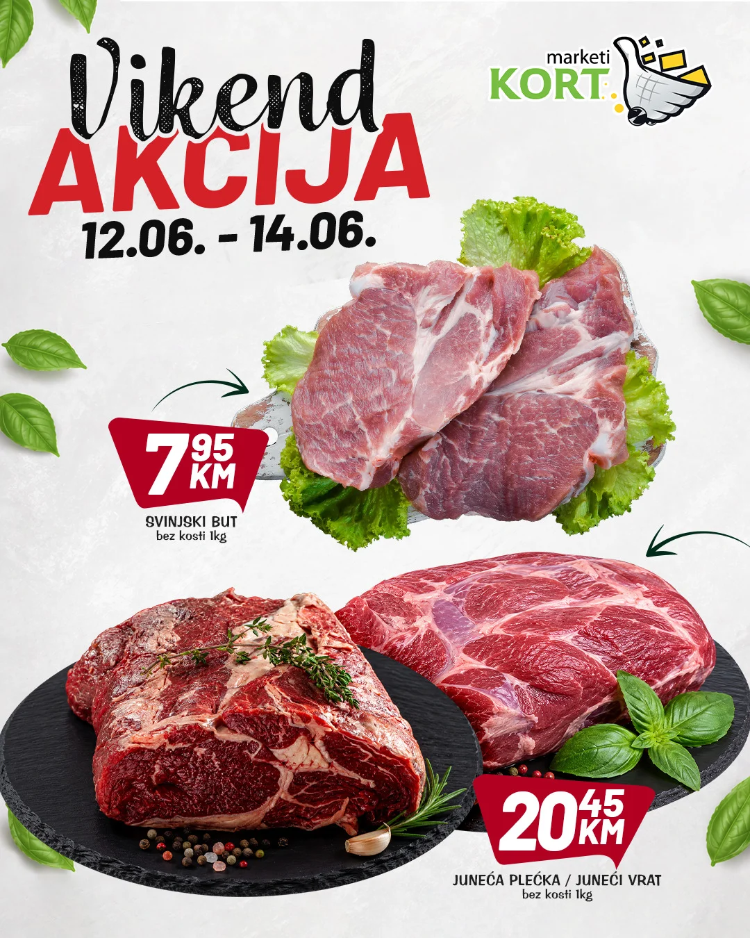 Kort vikend akcija 12-14.6.2026. - str. 1