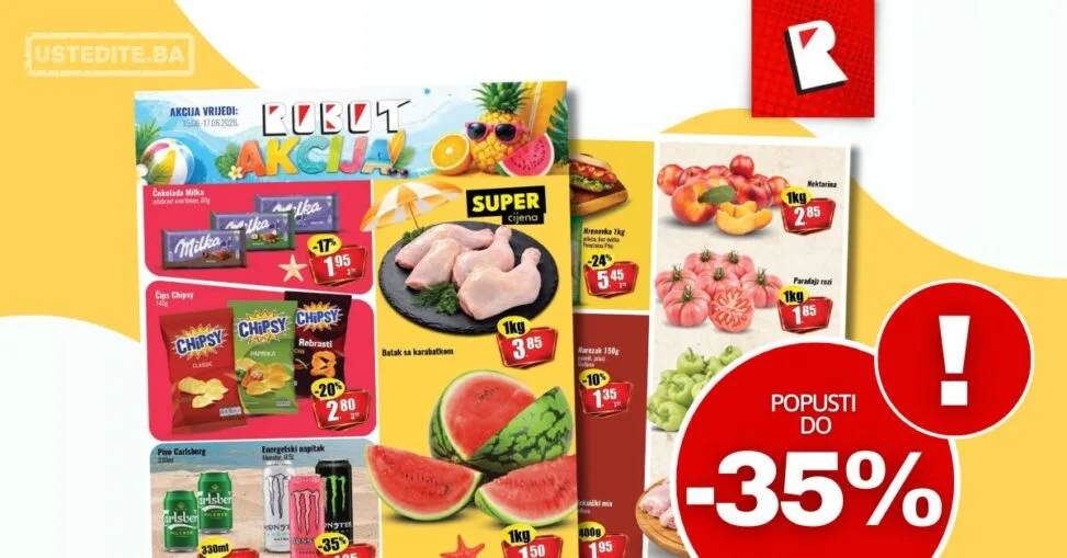 Robot akcija za početak sedmice 15-17.6.2026.