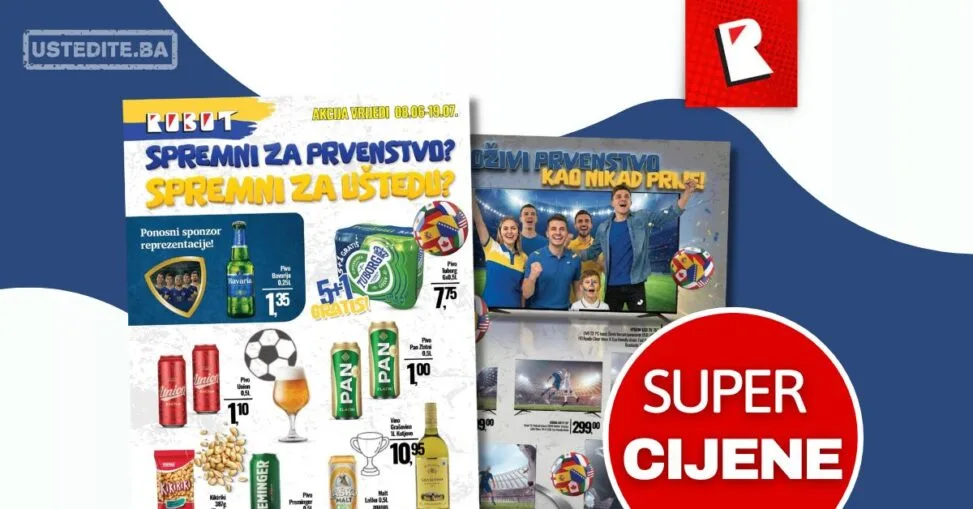 Robot akcija SVJETSKO PRVENSTVO 8.6-19.7.2026.