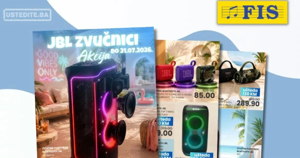 Fis akcija ZVUČNICI do 31.7.2026.