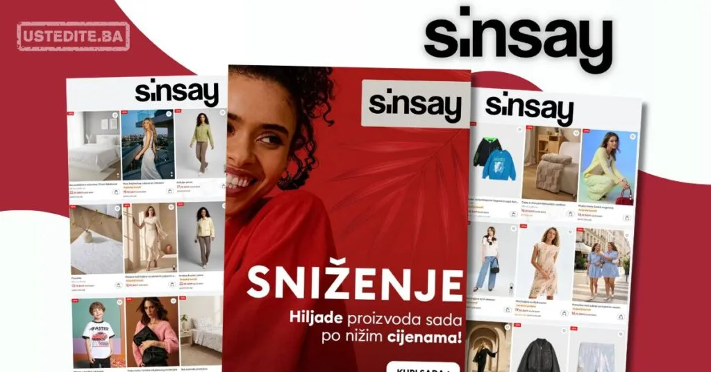 Sinsay SNIŽENJE od 15.6.2026.