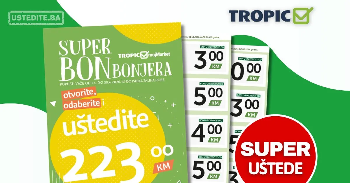 Tropic katalog SUPER BONBONJERA 1-30.6.2026.