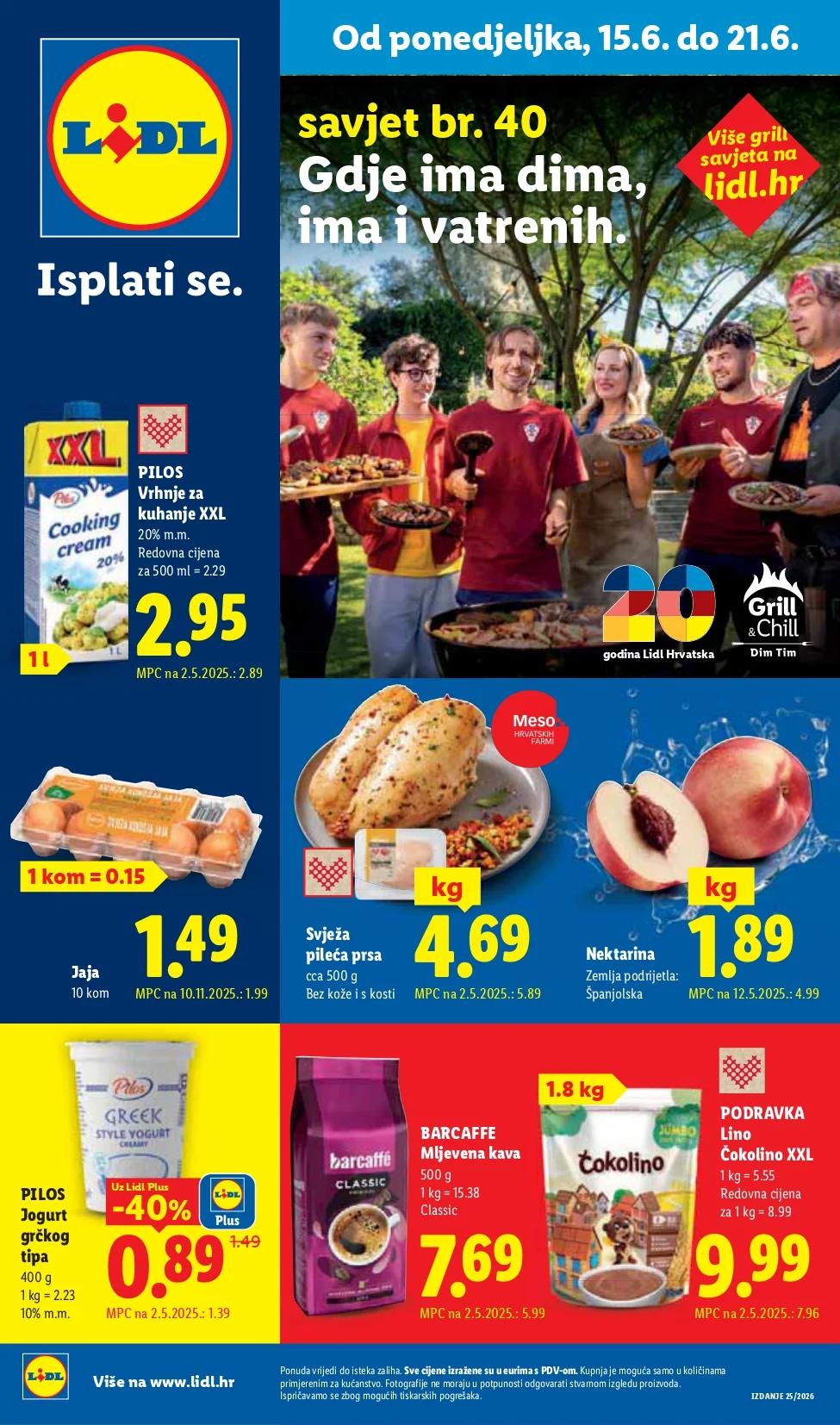 Lidl katalog HRVATSKA 15-21.6.2026. - str. 1
