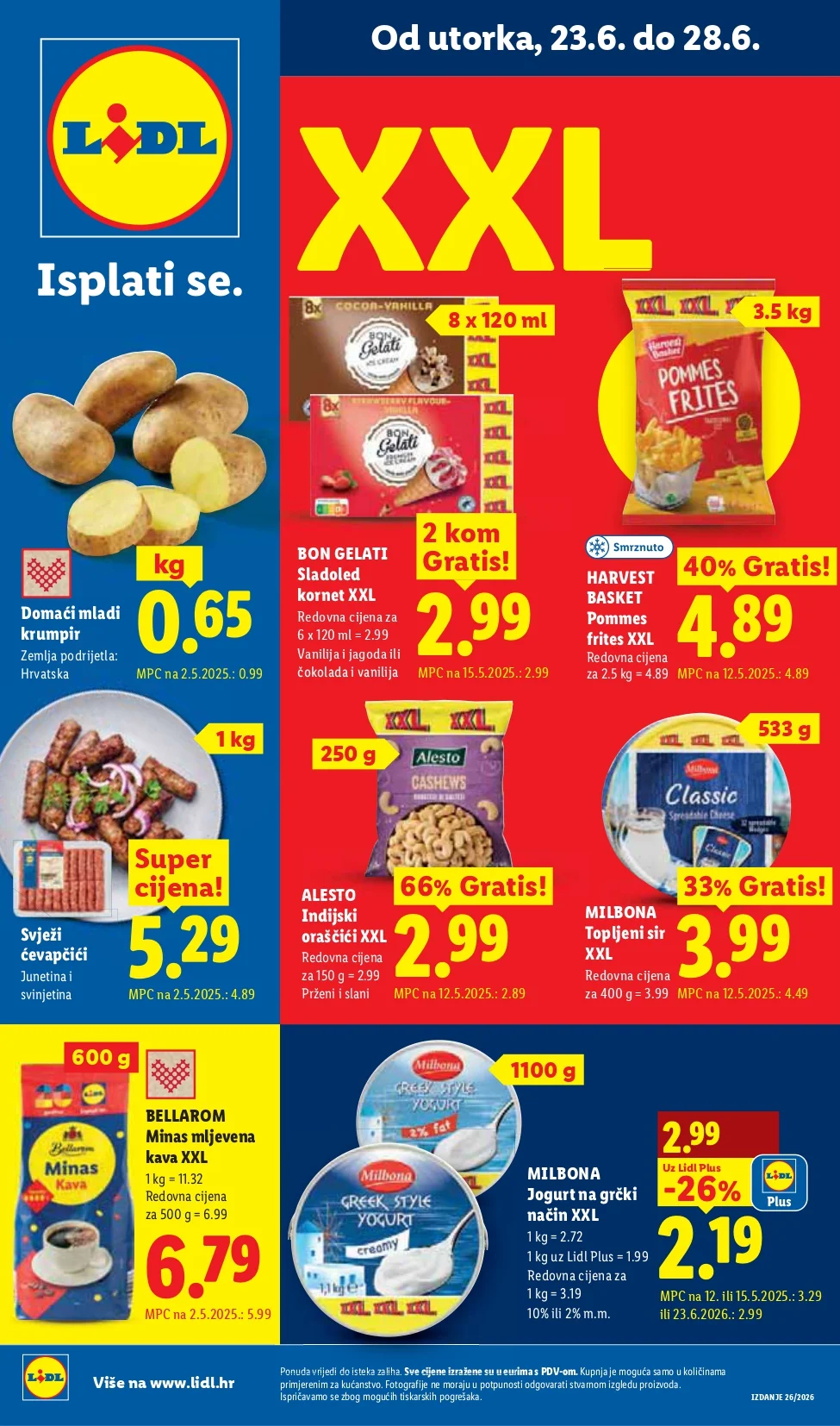 Lidl katalog HRVATSKA 23-28.6.2026. - str. 1
