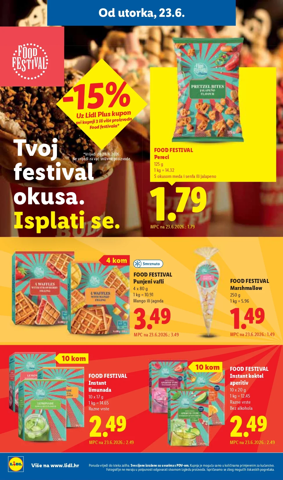 Lidl katalog HRVATSKA 23-28.6.2026. - str. 16