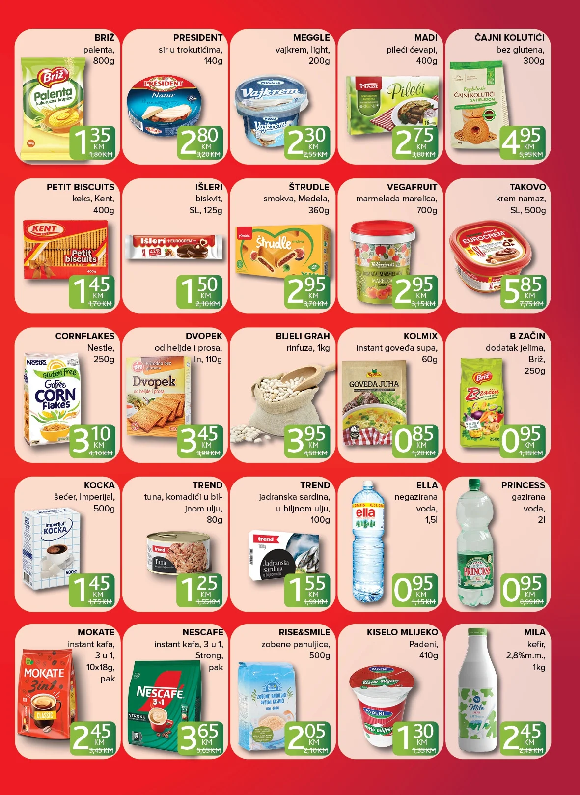 Konzum ZAKLJUČANE CIJENE 18.6-15.9.2026. - str. 2