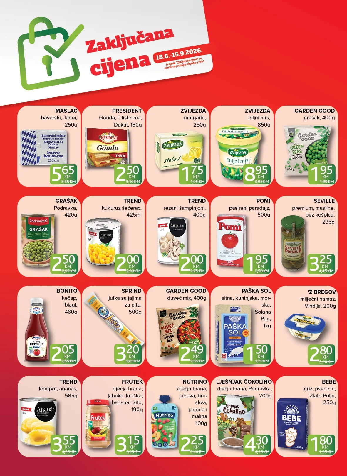 Konzum ZAKLJUČANE CIJENE 18.6-15.9.2026. - str. 3