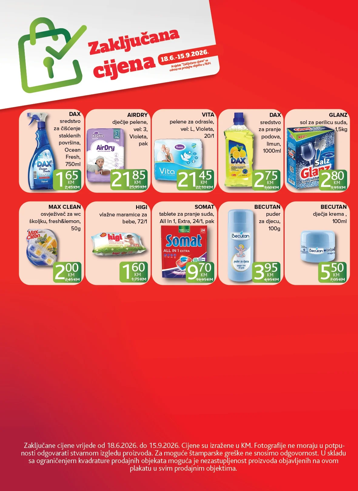 Konzum ZAKLJUČANE CIJENE 18.6-15.9.2026. - str. 5