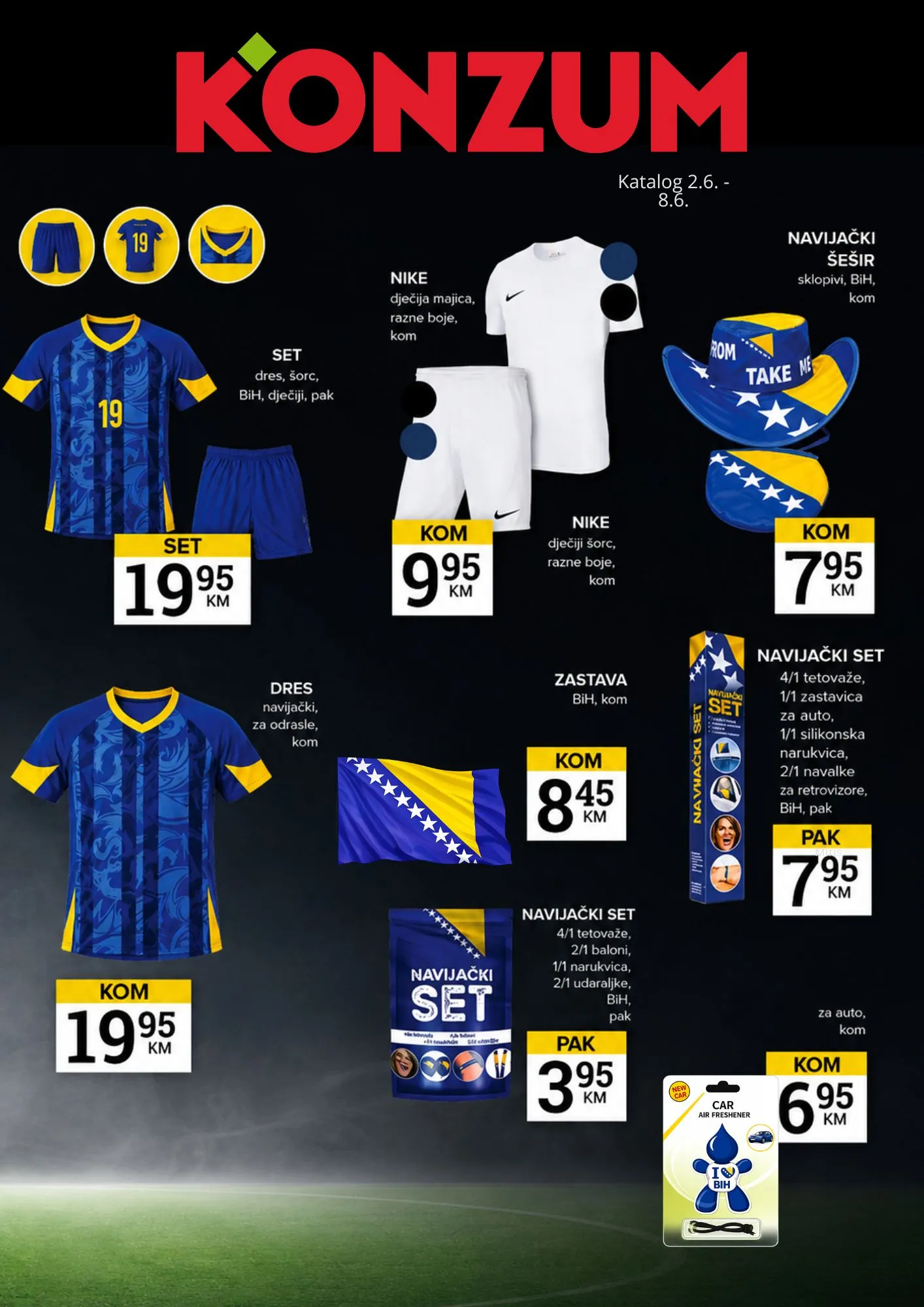 Konzum NAVIJAČKI REKVIZITI - akcija do 8.6.2026. - str. 1
