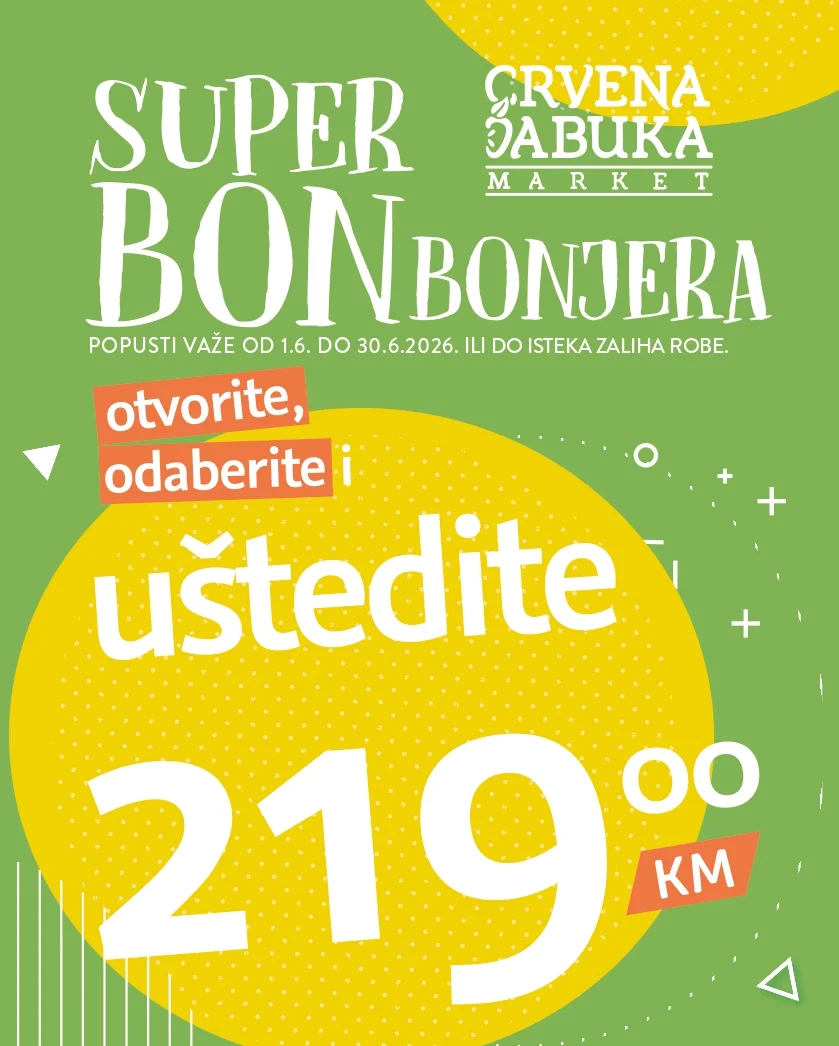 Crvena Jabuka katalog SUPER BONBONJERA 1-30.6.2026.