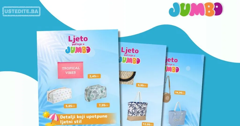 Jumbo akcija LJETNE TORBE juni 2026.