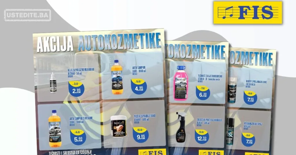 Fis akcija AUTO KOZMETIKA 16-30.6.2026.