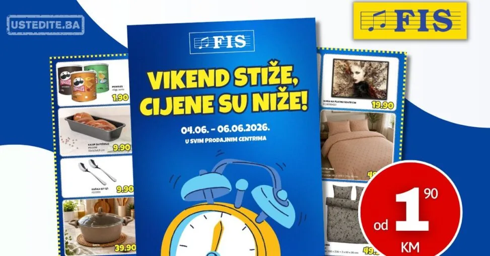 Fis vikend akcija 4-6.6.2026.