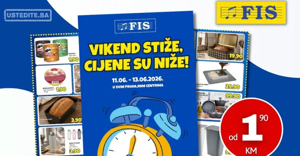 Fis vikend akcija 11-13.6.2026.