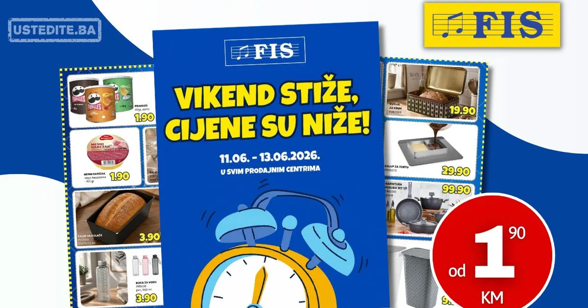 Fis vikend akcija 11-13.6.2026.