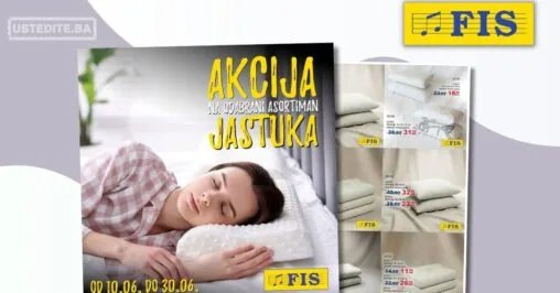 Fis akcija JASTUCI 10-30.6.2026.