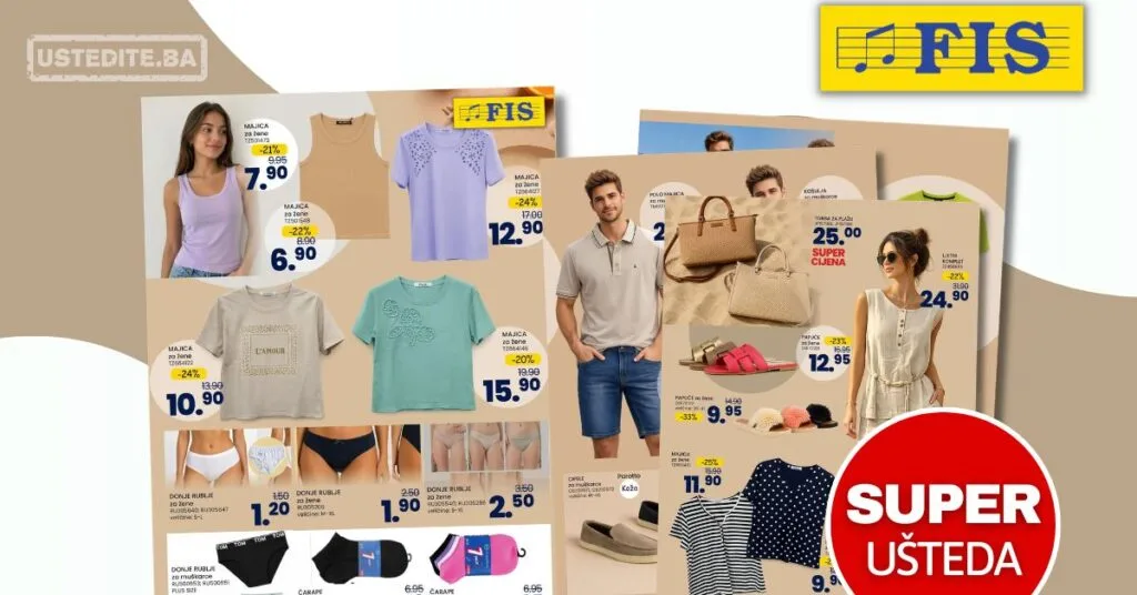Fis katalog ODJEĆA I OBUĆA 12.6-2.7.2026.