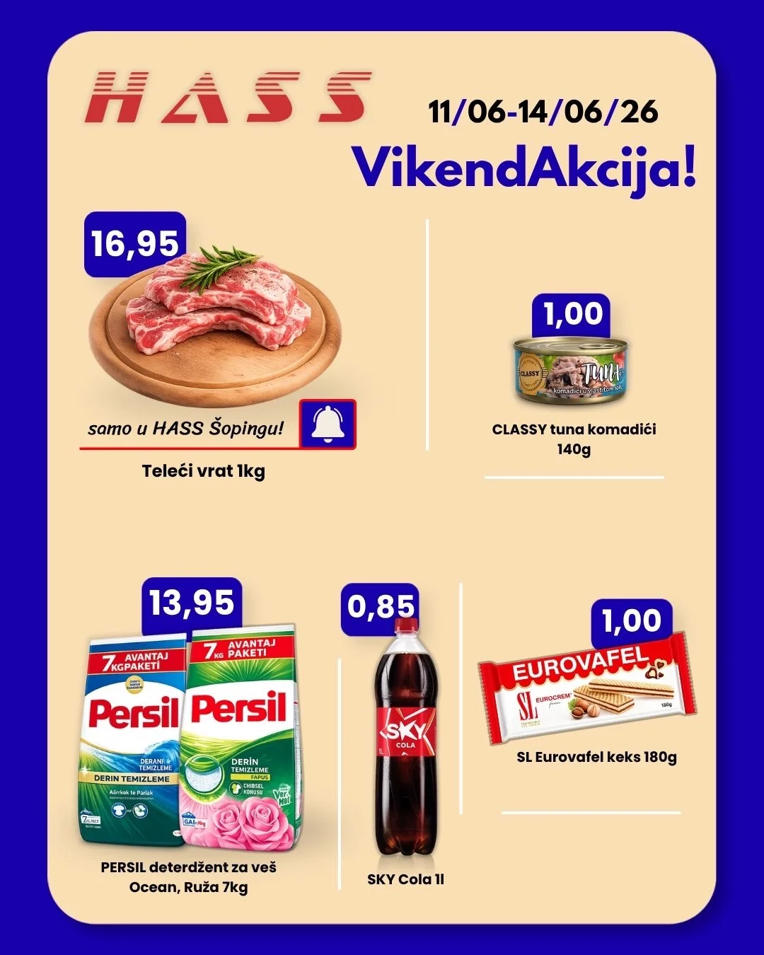 Hass komerc vikend akcija 11-14.6.2026. - str. 1