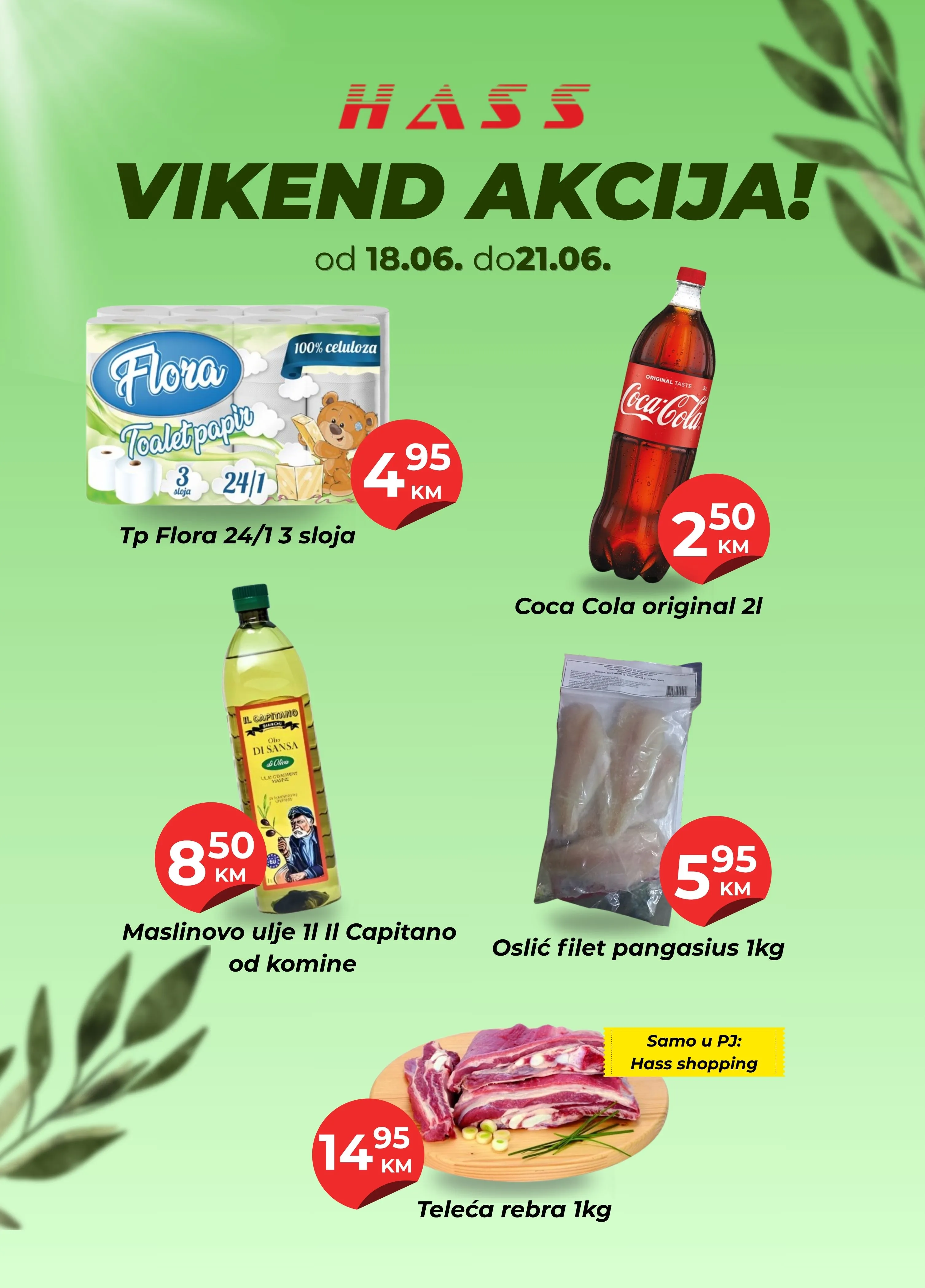 Hass komerc vikend akcija 18-21.6.2026. - str. 1