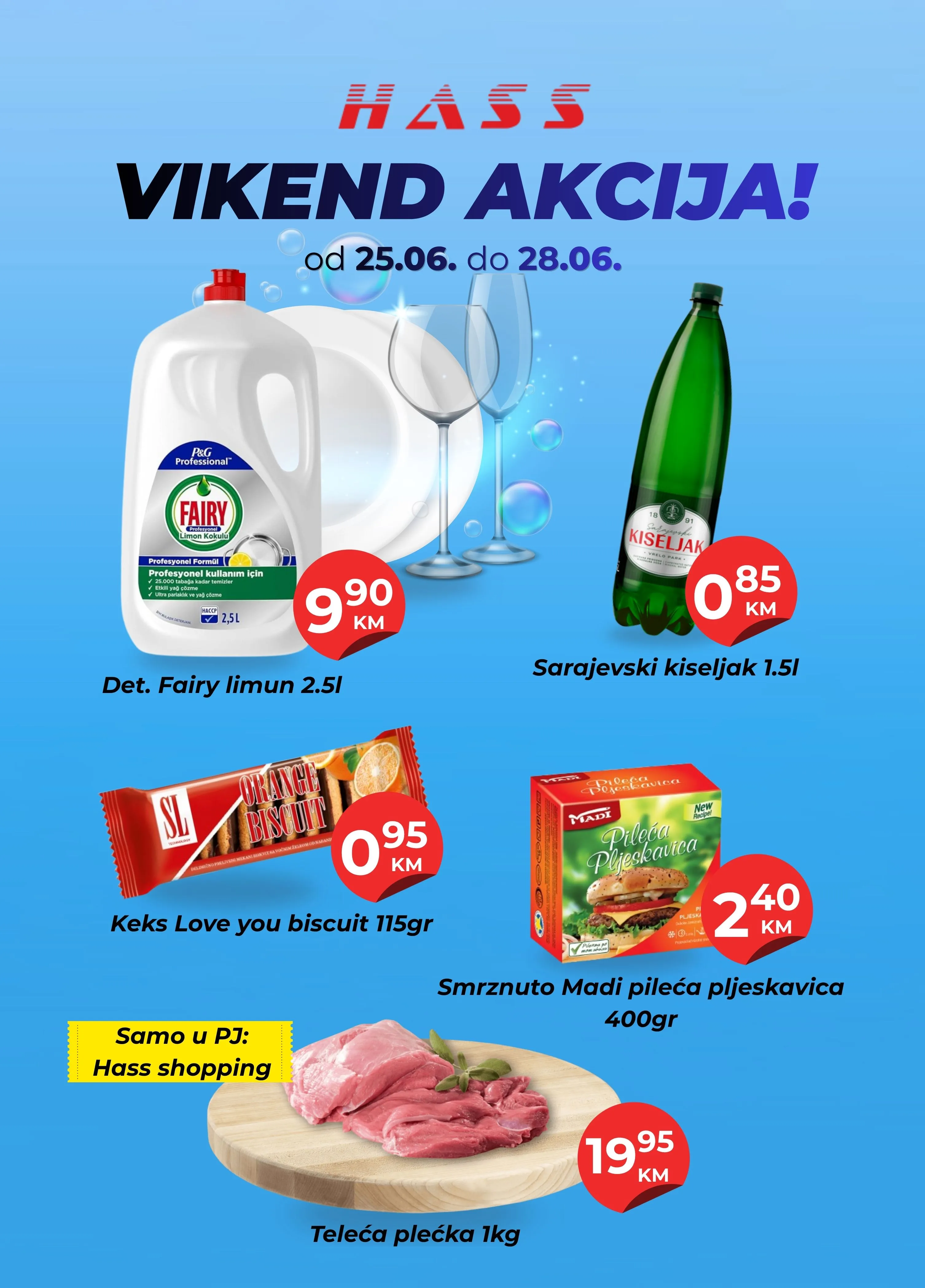 Hass komerc Zenica vikend akcija 25-28.6.2026. - str. 1